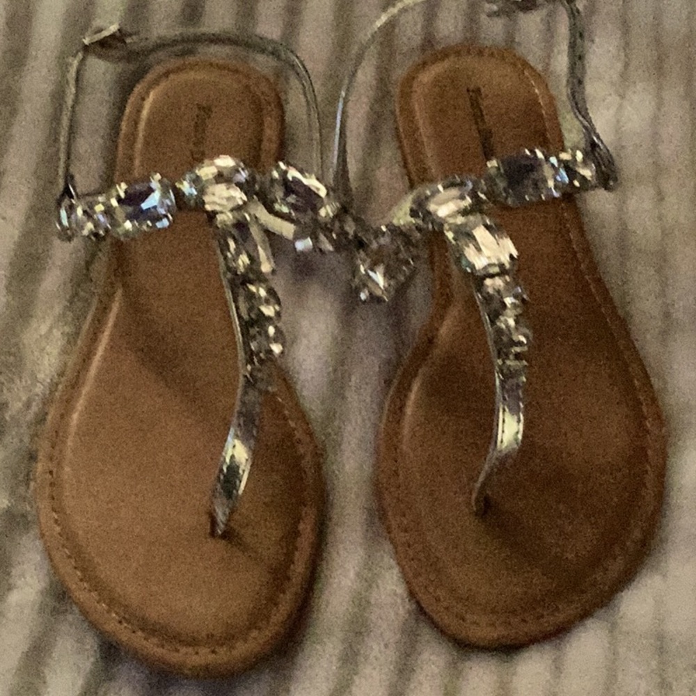 Designer Rhinestone Embellished Sandal